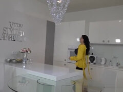 Gesztenyebarna, Kebles, Pénisz, Női, Természetes, Mellbimbók, Orgazmus, Nuni