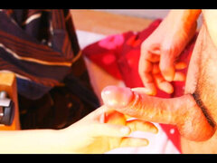 Amatör, Blondin, Avsugning, Handjobb, Mogen, Naken, Liten och nätt