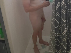 Enthousiasteling, Amerikaans, Badkamer, Masturbatie, Alleen