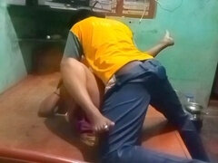 叔母, 大学生, カップル, 自家製, インド人, 公共, スパンデックス, 妻