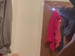 BBC Cheats on Girlfriend with Her Big Ass Ebony Sissy Femboy Best Friend While She's on Holiday. Creamy Bussy