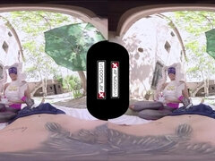 Tredimensionell, Stora tuttar, Avsugning, Doggystyle, Hd, Pov, Offentlig, Spansk