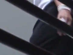 Tekintélyes didik, Cumizás, Női, Szőrös, Maszti, Érett feleség, Egyedül, Harisnya