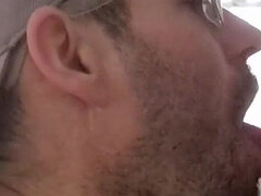 A Little Fag Offers a Tourist to Suck Him, and He Swallows His Cum