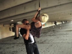 Blonde legal teen gives head black no 1 time particularly when he