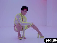 Amazing Latina Mia Valentine shows ass