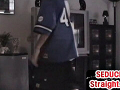 Naive vintage guy gets 1st time gay BJ at neighbors house