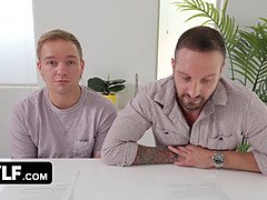 Mylfs: Miss Raquel, Richelle Ryan, Avery Cristy & Payton Preslee get off on fishnets and hardcore action!