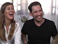 Bdsm anal babe throat fucked and spanked by dominant guy