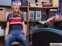 Insatiable Fellow ultimately plows Shoplifter Kasey Millers taut snatch