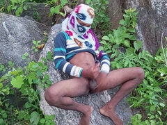 Verga grande, Indio, Transexual asiatica, Masaje, Al aire libre, Transexual, Solo, Juguetes