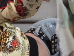 Amateur, Femme dominatrice, Fétiche des pieds, Humiliation, Chaussettes, Solo