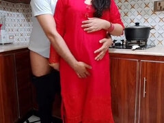 Desi Sister-in-Law Fucked Hard by Brother-in-Law in Kitchen - First Time Rough Sex