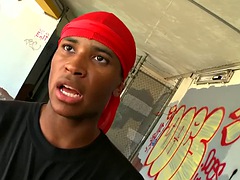 Anale, Grande cazzo, Nero, Pompino, Di colore, Gay, Interrazziale, All'aperto