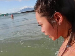 Leie, In den arsch, Strand, Blasen, Fingern, Handjob, Pov, Abendanzug