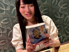 아시안, 미인, 오랄섹스, 대학교, 사정 샷, 하드코어, 학생, 젖가슴