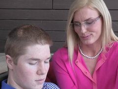 아마추어, 잡힌, 사정 샷, 얼굴에, 자연의 가슴, 조그마한, 면도된, 쓰리섬