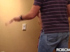 Lovely Petite Blonde And Fucked By Creepy Neighb
