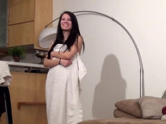 Bedårande, Anal, Svart, Europeisk, Rakad, Sockor, Trekant, Oskuld