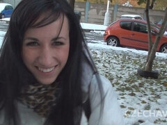 Pik sutte, Brunette, Hundestilling, Håndjob, Pov, Barberet, Stripning, Teenager