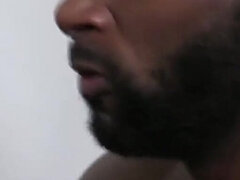 Amerikkalainen, Iso kulli, Musta, Suihinotto, Spermashotti