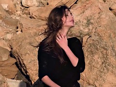 Babe, Brunette, Onani, Brystvorter, Russisk, Teenager, Bryster, Legetøj