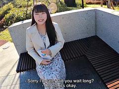 Chubby girl Mai Toda comes to fuck with us today