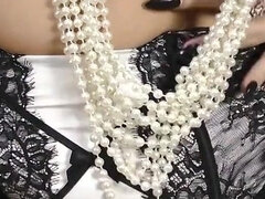 Britisch, Dildo, Frau, Absätze, Masturbation, Reif, Milf, Solo