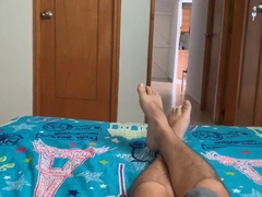 Amateur, Culo, Verga grande, Estilo perrito, Pajear, Mucama, Pov, Hilo dental