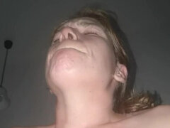 フェラチオ, カップル, 顔射, なめる, オナニー, 淫乱熟女, オーガズム, フェラする