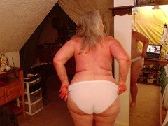 A fresh thong parade featuring DawnSkye1962 and her incredible booty