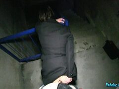 Public Agent - Promises Of A Photoshoot Turn Into A Mouth Curvaceous Of Sperm For Darkhaired Babe 2 - Lola Jerking Off