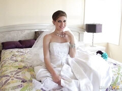 큰 엉덩이, 큰 음경, 큰 가슴, 오랄섹스, 신부, 빼빼한, 스타킹, 젖가슴