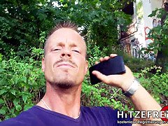 Любители, Минет, Немки, Натуральные сиськи, На природе, От первого лица, На публике, Молоденькие