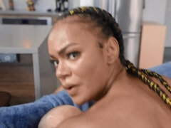 Минет, Семяизвержение, Межрасовый секс, Молоденькие, Сиськи