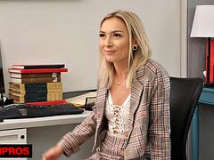 Chloe Temple s Tight Pussy Helps Her Get A Raise