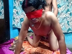 Steamy hook-up with Indian aunty Alka in the countryside