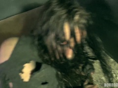 Kukk suging, Brunette, Hardcore
