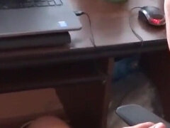 My Boss Made Me Aroused at Work, I Masturbate Watching Porn and My Husband Cums on My Tits