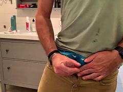 Amatoriale, Schizzo di sborra, Olandese, Gay, Lingerie, Masturbazione, Doccia, Solo