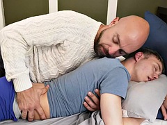 Røvslikning, Stor pik, Homoseksuel, Mager