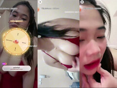 Amatör, Asiatisk, Stora tuttar, Fingering, Hemmagjord, Pov