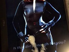 Scarlett Johansson cum tribute and jerk off challenge