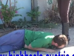 HighHeels Austria featuring lover's outside smut