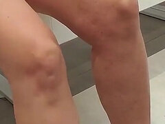 Pussy Flash - My Exhibitionist Wife Without Panties Plays the Slut in a Shoe Store