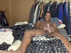 Guy jerking off on webcam