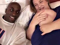 Amatéři, Bbw, Velké péro, Černé, Ebenové, Mezirasové