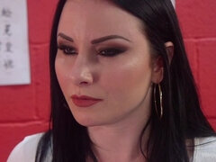 In den arsch, Arsch, Fesselspiele, Weibliche domination, Fingern, Muschi, Sklave, Hintern versohlen