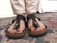 Amateur, Européenne, Fétiche des pieds, Allemand, Mature, Solo