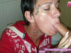 Amatør, Brunette, Klub, Komme i munden, Sædskud, Hundestilling, Tysk, Hd